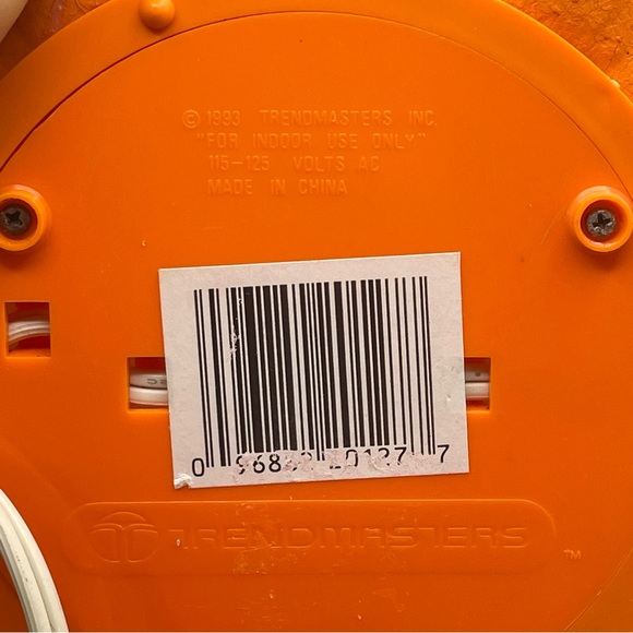 Vintage 1993 Trendmasters Light Up Lighted Pumpkin Jack O Lantern Foam Mold - Picture 7 of 8